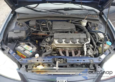 2003 Honda Civic Ex from USA, damaged, VIN 2HGES26723H552178